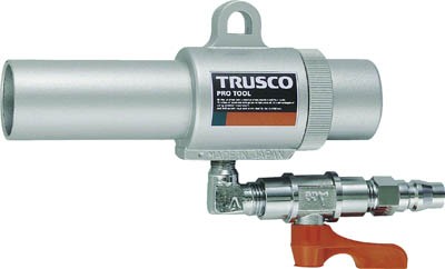 【送料無料！空圧工具/エア工具エアガンがお買い得価格】ＴＲＵＳＣＯ　エアガン　コック付　Ｌ型　最小内径２２ｍｍ MAG22LV [227-6224]の通販は