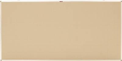【メーカー直送　代引不可】ＴＲＵＳＣＯ　エコロジ−クロス掲示板　９００Ｘ１８００　ベージュ　暗線入り KE