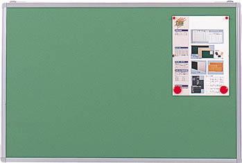 【メーカー直送　代引不可】ＴＲＵＳＣＯ　エコロジークロス掲示板　９００Ｘ１２００　グリーン KE34SGM [281-564