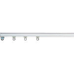 【送料無料！TRUSCO工具 お買い得特価(トラスコ中山)】ＴＯＳＯ　中型アルミレール４ｍ（００１３７８９９６） A324000 【カーテンレール