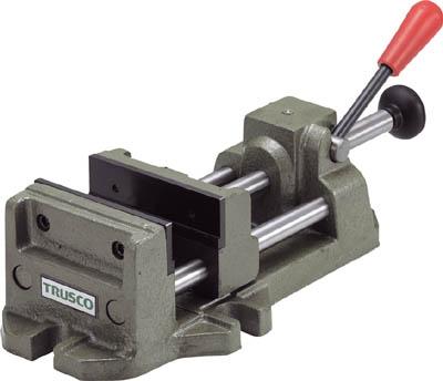 【送料無料！各種クランプが激安特価】ＴＲＵＳＣＯ　クイックグリップバイス　Ｆ型　１００ｍｍ FQ100 [125-6572] 【クランプ・バイス】
