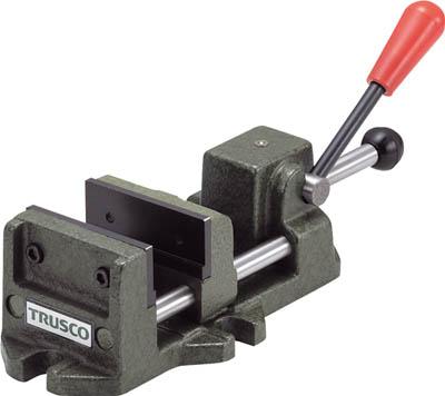 【送料無料！各種クランプが割引価格】ＴＲＵＳＣＯ　クイックグリップバイス　Ｆ型　７５ｍｍ FQ75 [125-6564] 【クランプ・バイス】[FQ