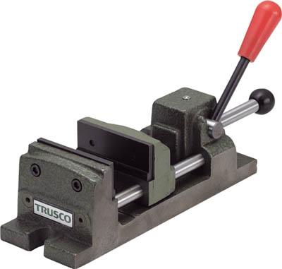【送料無料！各種クランプがお買い得価格】ＴＲＵＳＣＯ　クイックグリップバイス　７５ｍｍ QU75 [125-7161] 【クランプ・バイス】[QU-7