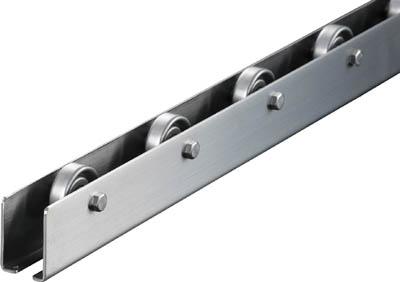 【送料無料！TRUSCO工具 お買い得特価(トラスコ中山)】ＴＲＵＳＣＯ　ホイールコンベヤ　ＳＵＳ製Φ３８Ｘ１２　Ｐ１００ＸＬ１８００ V3