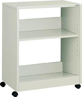 【代引不可：メーカー直送】ＴＲＵＳＣＯ　収納ケース　キャスター付傾斜棚２段型　７０２Ｘ４３２Ｘ８４４ BF700Cの通販は