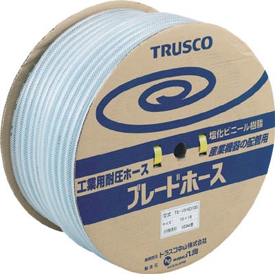 (直送品　代引不可) ＴＲＵＳＣＯ　ブレードホース　６Ｘ１１ｍｍ　１００ｍ TB611D100 [228-1716]