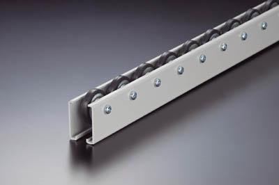 【送料無料！TRUSCO工具が安い(トラスコ中山)】ＴＲＵＳＣＯ　ホイールコンベヤ　ゴムライニングΦ４０Ｘ９　Ｐ５０Ｘ２０００ V40G50200