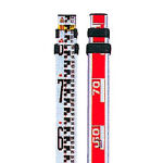 【送料無料！標尺(メジャーポール)が目玉価格】ＫＤＳ　Ｋ型アルミスタッフ５ｍ３段 K532W [219-7227] 【標尺】[K532W]の通販は 6,146円