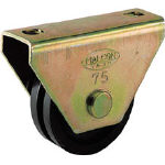 【送料無料！TRUSCO工具が安い(トラスコ中山)】ＭＫ　マルコン枠付重量車　９０ｍｍ　コ型 C235090 [119-8912] 【戸車】[C-2350-90]