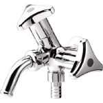 【送料無料！TRUSCO工具 激安特価(トラスコ中山)】ＴＢＣ　ユーロス双口横水栓 FLSPD11 [325-5841] 【水道配管資材】[FL-SPD11]の通販は 5,900円