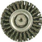 【送料無料！TRUSCO工具が安い(トラスコ中山)】バーテック　電動広幅型ノットＮホイルＳＵＳ０．３５ 13108 [124-9649] 【カップブラシ】の通販は 12,140円