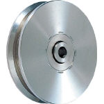 【送料無料！TRUSCO工具が安い(トラスコ中山)】ＭＫ　オールステンレス枠無重量車　１５０ｍｍ　Ｖ型 S3100150 [355-0761] 【戸車】[S-31