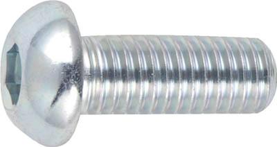 ＴＲＵＳＣＯ　六角穴付ボタンボルト三価白 B7740630 [300-3086] 【ボルト・ナット】[B774-0630]