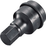 【送料無料！ソケットレンチがお買い得価格】ＴＯＮＥ　インパクト用ヘキサゴンソケット　２７ｍｍ 8AH27 [119-8025] 【インパクト用ソケの通販は 6,820円