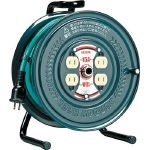 【送料無料！電工ドラム(コードリール)が激安特価】ハタヤ　アッパーリール　単相１００Ｖ　３．５ｓｑ　２０ｍ PS20 [370-4017] の通販は