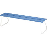 【メーカー直送：代引き不可】コンドル　（屋外用ベンチ）樹脂ベンチ　背なしＥＣＯ　ＮＯ１８００ YB97LPC [392の通販は 13,095円