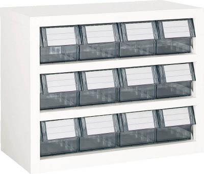 【送料無料！TRUSCO工具 お買い得特価(トラスコ中山)】ＴＲＵＳＣＯ　横型バンラックケースＭ型　５９２Ｘ３０７ＸＨ４６８　３段４列 24,157円