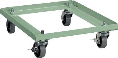 【送料無料！TRUSCO工具が安い(トラスコ中山)】ＴＲＵＳＣＯ　ＶＲ型キャビネット　Ｗ３９３用キャスターベース　ＧＮ VRCSGN 【キャビネの通販は 11,300円