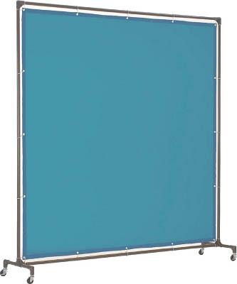 （直送品　代引不可）ＴＲＵＳＣＯ　トラスコ中山　溶接遮光フェンス　２０２０型単体　青 YFAB [328-9575] の通販は