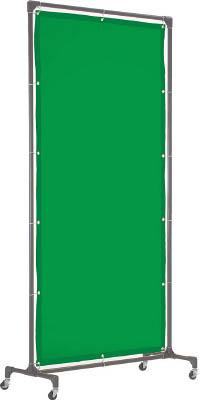 （直送品　代引不可）ＴＲＵＳＣＯ　溶接遮光フェンス　１０２０型単体　緑 YFBGN [255-2973]
