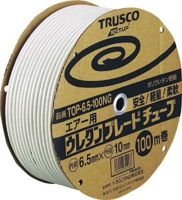 【送料無料！】ＴＲＵＳＣＯ　ウレタンブレードチューブ　６．５Ｘ１０　１００ｍ　ネオ