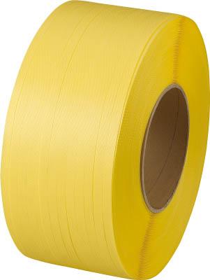 【送料無料！TRUSCO工具が安い(トラスコ中山)】ＴＲＵＳＣＯ　自動梱包器用ＰＰバンド幅１５．５ｍｍＸ長さ２５００ｍ　黄 GPP155 [227-7の通販は 7,455円