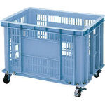 【法人限定】【メーカー直送品：代引不可】積水　ＢＳ型メッシュコンテナ　ＢＳ−１００　キャスター付（自在４ケ内２ケストッパ　(460-5993)の通販は