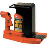 【送料無料！TRUSCO工具 お買い得特価(トラスコ中山)】イーグル　低床・レバー回転・安全弁付爪つきジャッキ　爪能力５ｔ G100T 【爪付ジ