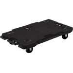 【送料無料！台車が激安価格】サンコー　サンキャリー　６８３９　ブラック SK6839BK [344-8789] 【平台車】[SK-6839-BK]