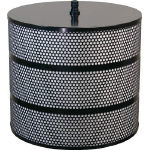 【送料無料！TRUSCO工具 お買い得特価(トラスコ中山)】ＴＫＦフィルターΦ３４０Ｘ３００（三菱電機・牧野フライス・西部電機　Ｍカプラの通販は