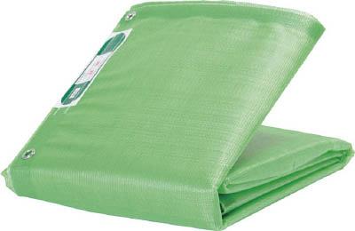 【送料無料！防炎シートが格安価格】ＴＲＵＳＣＯ　ストロングメッシュシート　３．６ｍ×５．４ｍ　グリーン GM3654GN [415-4690] 【防