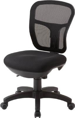 (直送品　代引不可)　ＴＲＵＳＣＯ　オフィスチェア　ＭＣ−２　背面メッシュタイプ　ブルー MC2B [414-3817] 【オフィスチェア】[MC-2-B]※画像は代表画像です。