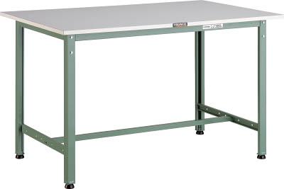 【法人限定】【メーカー直送　代引不可】ＴＲＵＳＣＯ　ＲＡＥ型作業台　９００Ｘ６００ＸＨ７４０ RAE0960 [238-5449] 【軽量