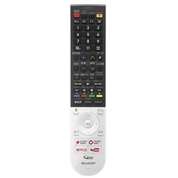 シャープ【取寄せ部品】液晶テレビ用　リモコン (010 638 0533) 010-638-0533★【0106380533】の通販はテレビ用リモコン