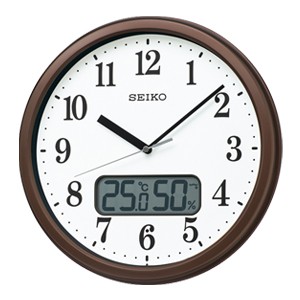 セイコー【SEIKO】温度・湿度表示付 電波掛時計 KX244B★【KX244B】の通販は