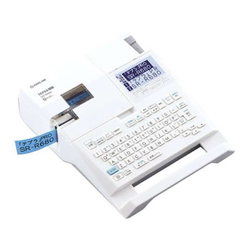 キングジム【KINGJIM】ラベルライター 「テプラ」PRO ホワイト SR-R680★【SRR680】