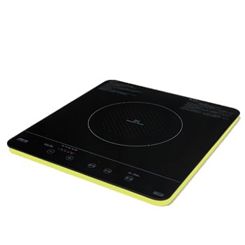 三化工業【受注生産品】単相100V IHクッキングヒーター イエローグリーン SIH-BH113A-YG★【SIHBH113AYG】