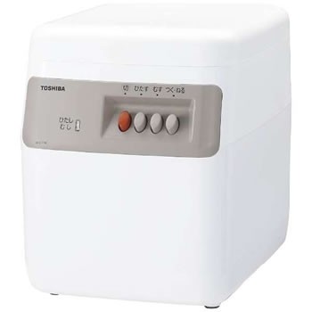 東芝【TOSHIBA】もちつき機 もちっ子 2合〜1升用餅つき器 （W）グランホワイト AFC-116★【つく・蒸す・ねるの１台３役】