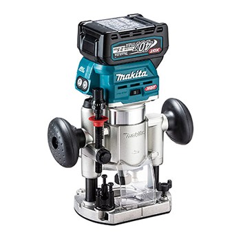 マキタ【makita】40Vmax充電式トリマ（プランジベース） RT002GRDX★【電池2個・充電器・ケース付き】