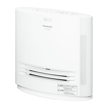 パナソニック【Panasonic】加湿機能付きセラミックファンヒーター ホワイト DS-FKX1206-W★【ナノイーX搭載】