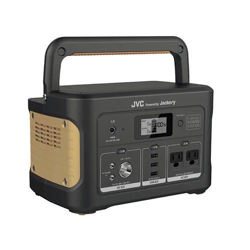 JVC【Jackery】ポータブル電源 626Wh ポータブルバッテリー BN-RB62-C★【電源8出力／DC充電・ソーラー(別売)】