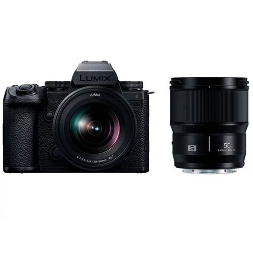 パナソニック【Panasonic】LUMIX DC-S5M2XW ダブルレンズキット フルサイズ一眼カメラ DC-S5M2XW【ミラーレス一眼カメラ】