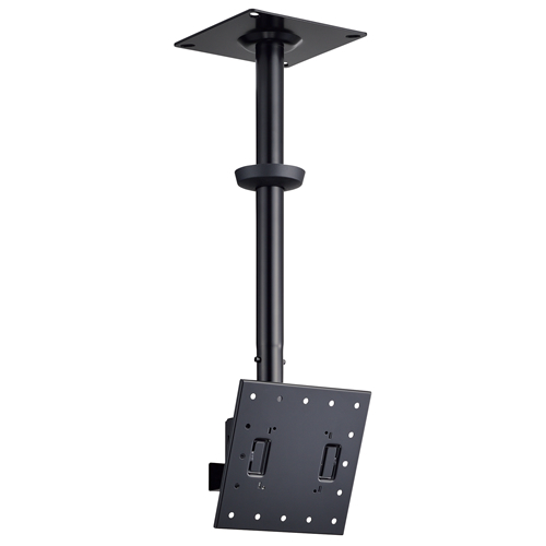 ハヤミ【テレビ・ディスプレイモニター用】〜50V型対応 天吊金具 オールインワンタイプ（スラブ取付板・伸縮パイプ・ディスプレイ取付金具セット） TH-B74L【HAYAMI HAMILeX】