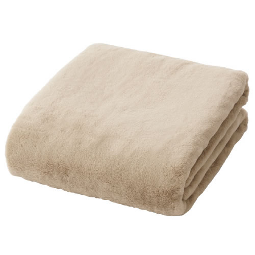 ユアサプライムス【室温センサー搭載】電気掛敷毛布（モカ） 約188x130cm YCB-PF60E-C