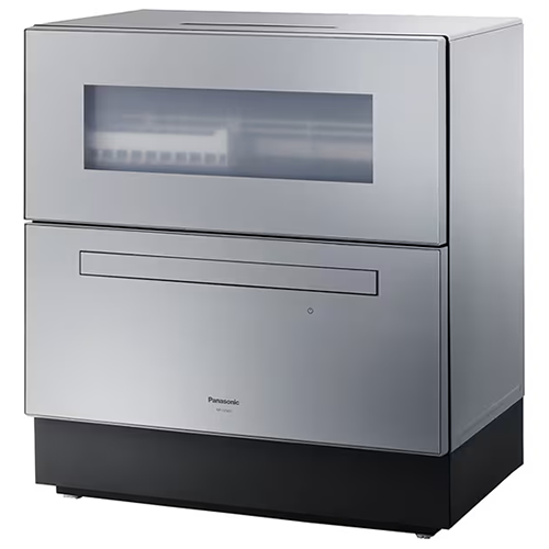 パナソニック【Panasonic】食器洗い乾燥機 シルバー ナノイーX搭載 NP-TZ500-S【2024年最新モデル】ストリーム除菌洗浄・AIエコナビ・液体洗剤自動投入 約5人分食器40点