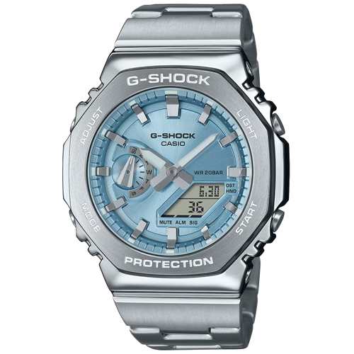 カシオ【国内正規品】CASIO G-SHOCK ジーショック ANALOG-DIGITAL 2100 Series アナデジ腕時計 GM-2110D-2AJF【20気圧防水】