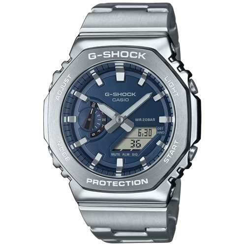 カシオ【国内正規品】CASIO G-SHOCK ジーショック ANALOG-DIGITAL 2100 Series アナデジ腕時計 GM-2110D-2BJF【20気圧防水】