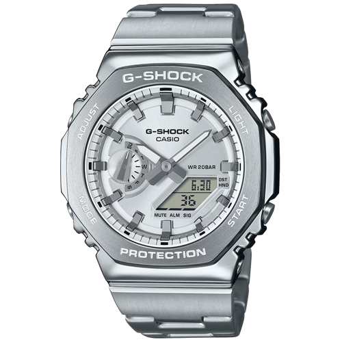 カシオ【国内正規品】CASIO G-SHOCK ジーショック ANALOG-DIGITAL 2100 Series アナデジ腕時計 GM-2110D-7AJF【20気圧防水】