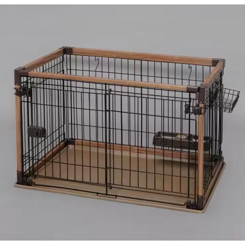 アイリスオーヤマ【ペット用品】オープンウッディサークル ダークブラウン 犬用 OPWS-960 超小型〜小型 I-4967576395526【IRIS OHYAMA】の通販は 11,808円