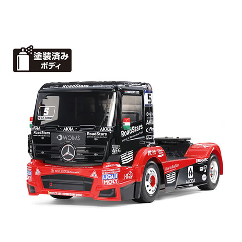 タミヤ【電動RC No683】1／14 メルセデス・ベンツ アクトロス MP4 MB モータースポーツ(TT-01シャーシ TYPE-E) H-4950344586837